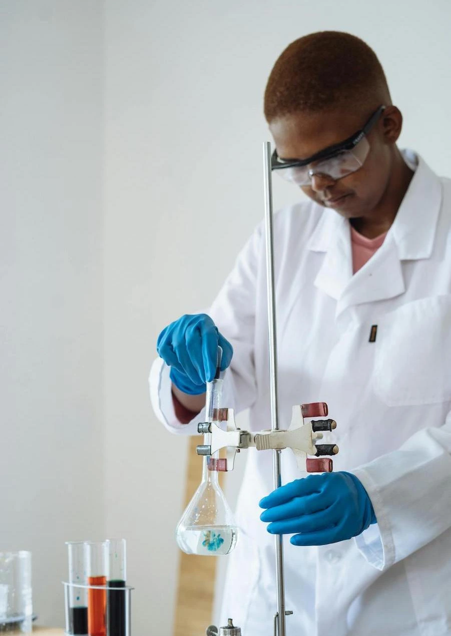 Research and development laboratory at Connote Healthcare focused on formulation innovation